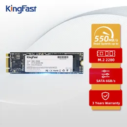 Drives Kingfast M2 SATA SSD 512 GB 1TB 2TB 128 GB 256 GB Solid State Drive 1 TB M.2 NGFF 2280 Intern hårddisk