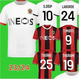 قمصان كرة القدم 23 24 OGC NICE FC PEPE Laborde Brahimi S. DIOP 2023 2024 OGCNICE T. MOFFI DANTE KAMARA