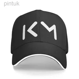 Top Caps Fashion Km Mbappes Futbol Futbol Beyzbol Kapağı Kadınlar Erkekler Ayarlanabilir Şapka Sporları Güneş Koruması için Bahar Sokak Giyim