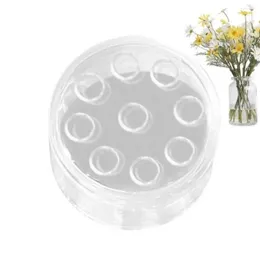 Vaser DIY Clear Spiral Flower Holder Polished European Transparent Vase Container Plastic Floral Art STEM Wedding Party Party