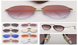 Męskie okulary przeciwsłoneczne Blaze Double Bridge Nowy styl Kobiety Słońce Okulary z skórzanymi skrzynkami i pakietem detalicznym 6922551