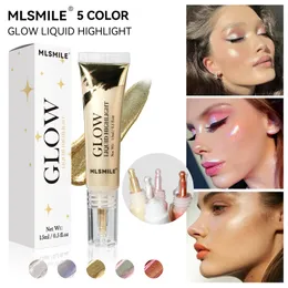 Gesicht Körper Aufheller Schimmer Wasser Licht Flüssig Textmarker Rouge Make-up Gesicht Körper Illuminator Kosmetik Kontur Aufhellen Make-up