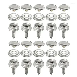 All Terrain Wheels 30Pcs Snap Fastener Stainless Canvas Screw Kit Tent Boat Marine Car Canopy Accessories Be Used In Bovers Awnings Etc