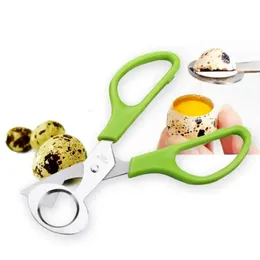 2024 Pigeon Quail Egg ScoSor Bird Cutter Opener Kitchen Tool Clipper Sale Shells Scissors Cracker Cigar Rostfritt stål Blad Househ