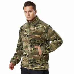 2023 jaqueta de lã de inverno dos homens esportes tático jaqueta combate militar caminhadas ao ar livre polar streetwear casaco com capuz topos outwear x3jj #