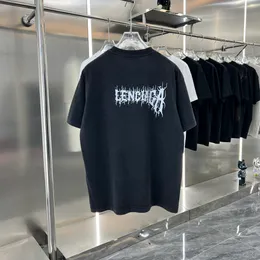 Herrdesigner t-shirt casual mäns kvinnors t-shirt brev tryckt kort ärm bästsäljande lyxiga mäns hiphopkläder oss eu storlek s-xxl