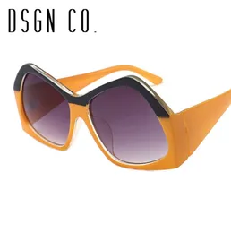 DSGN CO Square Irregular Casual Sunglasses For Men And Women Vintage Unisex Glasses 5 Color UV4006645756