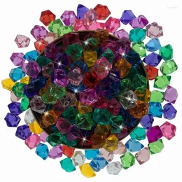 Decorazione del partito 50 pezzi di cristallo acrilico diamante pedone pietre irregolari pezzi di gioco per la tavola di casa decorazioni fai da te di nozze 14 12mm