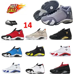 Mens Basketball shoes black flint 14S Grey university blue Blue Suede brave wheat Thunder laney light ginger gym red hyper May Fortune Last Shot mens womens sneakers