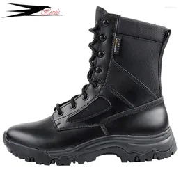 Fitnessschuhe Militärstiefel Super Light Combat Herren Special Forces Taktische High Top Atmungsaktive Bequeme Wanderschuhe Turnschuhe Männlich