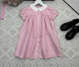 Popüler Tasarımcı Çocuk Giysileri Kızlar Elbise Boş Dantel Dantel Tasarım Bebek Etek Çocuk Kıyısı Boyutu 110-150 Cm Prenses Elbise 24Mar