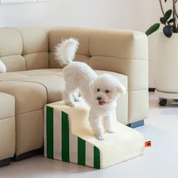 Rampe scale per cani staccabili divano per cani in memory foam 2/3 gradini per scale per rampa di gatto per cani piccoli.