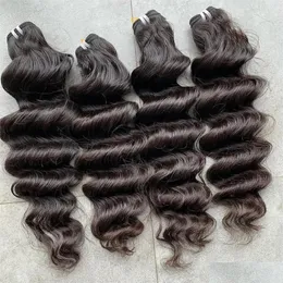Hair Wefts 1 Bundles Deal Loose Wave 100% Vietnamese Human Unprocessed Natural Color Extension Drop Delivery Products Extensions Dheyz