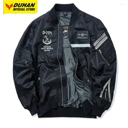 Motorcycle Apparel DUHAN Windproof Riding Jacket Wear Resistant Reflective Clothes CE Protective Equipment