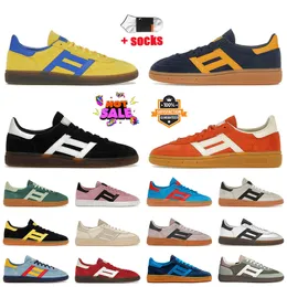 Damen Herren Designer-Handball-Spezialschuhe Cloud White Black Gum Vegan Wales Bonner Pony Leopard Pink Green Nylon Brown Sporty Rich Sneakers Flache Casual Trainer