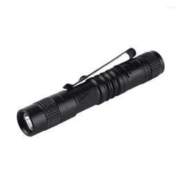 Ficklampor facklor penna Super Small Mini XPE-R3 LED-lampbälte Klippljusficka med hölster droppleverans sport utomhus campi dhizp
