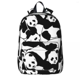 Рюкзак с пандой, милые рюкзаки с животными, большая вместимость, студенческая школьная сумка, рюкзак для ноутбука, модный дорожный рюкзак