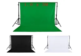 Pography Studio nietkane tło ekran tła 16 x 3m 5 x 10 stóp Blackhitegreen 3 kolory dla Chposing D22049379687