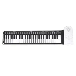 49 Keys Digital Keyboard Digital Roll Up Piano Light Speaker Electronic Hand Roll Roll Defer