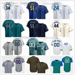 Stitched 2024 Baseball Jerseys 67 Cody Bolton 62 Emerson Hancock 37 Jackson Kowar 63 Mauricio Llovera 50 Bryce Miller 48 Gregory Santos 60 Tayler Saucedo 52 Snider