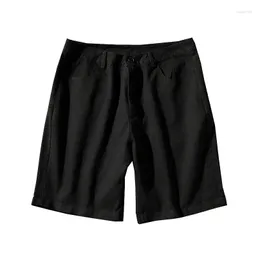 Herren Shorts Lose Große Taschenoveralls Sommer Baumwolle Bequeme Cargohose Outdoor Casual Sport Strand A44 Drop Lieferung Appar Otb6F