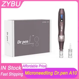 Drahtloser Ultima Dr.pen A10 Microneedling Dermapen Hautpflege MTS Gesichtsmesotherapie-Werkzeug Professioneller Derma Dr. Pen Mikronadeln Kartuschen Roller Auto Stempel