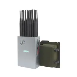 Tragbare 27 Antennen, Signalstörungsschilde, GPS, Wi-Fi, 2,4 G, Wi-Fi, 5G, Bluetooth, LOJACK VHF/UHF, LORA RC315 MHz, 433 MHz, 868 MHz, GSM DCS, CDMA, 2G, 3G, 4G, 5G, Signalstörer