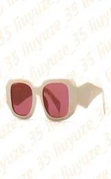 PR Luxus-Designer-Retro-Sonnenbrille für Herren und Damen, quadratische Box, schmaler Trend, Straßenschießen, Fahrbrille, go1234610