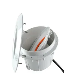 Fodera per piscina in vinile LED Shell IP68 impermeabile per illuminazione subacquea esterna Lampada incorporata Par 56 Luci per stagno per piscina Liner F1817142