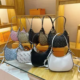 Designer new crescent bag fashion underarm bag simple womens shoulder bag commuter all fashion casual bag women PU leather shoulder bag high quality crossbody bag