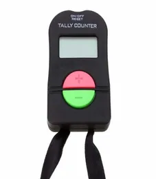 200pcs Digital Hand Tally Golf Counter Electronic Manual Clicker Gym Security Running Clicker Up Down Neck Strap6038387