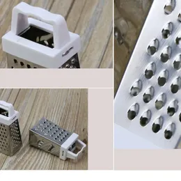 NEW Stainless Steel Four-side Grater Handheld Multi-functional Grater for Cheese Garlic Ginger Vegetable Slicer Kitchen Fruit Tools