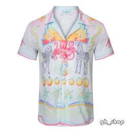 Designer de roupas Mens Calças Casa Blanca Casablanc Camisa Camisetas Verão Casablanca Camisetas Mens Camisa Mulheres Camiseta Designer Casablanc Manga Curta 6036