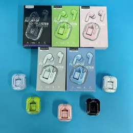 Prezzo all'ingrosso Ultrapods Max Air1 Auricolari wireless Bluetooth 5.3 TWS Auricolari LED multicolore Display digitale Gaming In Ear Cuffie sportive Cuffie