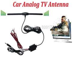 Promoção antena de tv analógica para carro, dvd, gps, com conector dc 3 5, amplificador amplificador, antena de carro 272h7511557