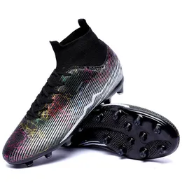 HBP 비 브랜드 HBP 비 브랜드 핫 판매 대형 비 슬립 잔디 축구 클리트 TFFG 훈련 Chaussures de Football Chuteira Campo Football Boots for Men