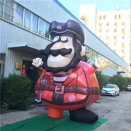 6m 20ft high Custom model Giant Cartoon inflatable Characters Inflatable Pirate Model For Event Decorations