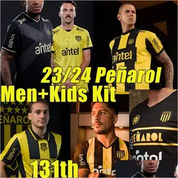 Soccer Jerseys 22/23/24 Uruguay Penarol 131 Anos Home Away Commemorative Edition 2023 2024 Club Atletico C.Rodriguez Gargano Men Kids Ottxz