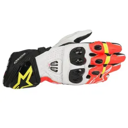 A-Star GP Pro R2 Anti-Fall-Handschuhe aus echtem Leder, Motorradhandschuhe