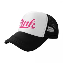 Bonés de bola boné de beisebol rosa hip hop derby chapéu masculino feminino
