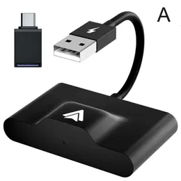 Aggiorna lo specchio Dongle automatico wireless cablato per modificare lo schermo Android Car Smart Link 14 15 Plug Play Connessione non induttiva per Carplay