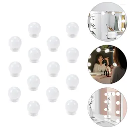 Wall Lamp 14 Pcs Vanity Mirror Light Bulb Front Up For Makeup USB Beauty Plastic Bulbs Lights