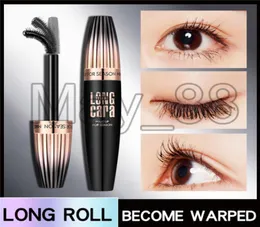 Новая тушь для макияжа глаз Macfee Long Volume Cara Feather Fashion Mascara Long Roll Become Warped Водонепроницаемая тушь для ресниц6792177