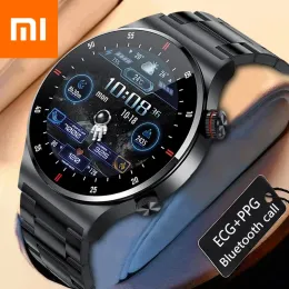 Часы Xiaomi Smart Watch Мужчины Женщины Пользовательский циферблат Спортивные водонепроницаемые Bluetooth-вызовы Smartwatch ECG + PPG Для Android Samsung Huawei