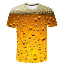 Men039S Ny öl Cola Bubble Digital Printing Tshirt01231507924