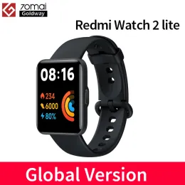 Orologi Versione globale Xiaomi Redmi Watch 2 lite Smart Watch Bluetooth 5.0 Mi Band 1.55 "HD GPS Smartwatch Bracciale sportivo per ossigeno nel sangue