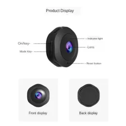 2024 H6 Wireless WiFi Camera HD Night Vision Network Fjärr Security Home Smart Outdoor Monitoring Motion Detection Alarm