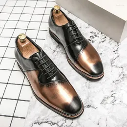 Sapatos casuais moda casamento dos homens vestido de couro italiano luxo designer negócios noivo mocassim formal escritório terno masculino para homem