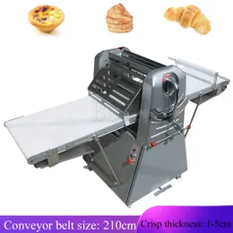 Commercial Vertical Crisp Machine Bread Pastry Machine Stainless Steel Dough Pressing Machine 220V