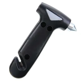 Uppgradera 2-i-1 Mini Safety Hammer Emergency Car Hammer Glass Crusher Seat With Cutting Machine Crusher Escape Blade Tool Knife Tool